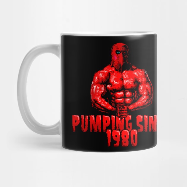 Pumping Iron 1980 8 Bit art by 8 Fists of Tees